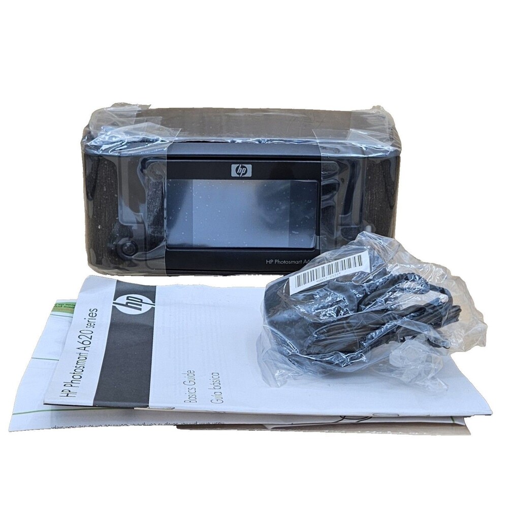 HP Photosmart A627 Open Box New w Ink Paper Case Accessories